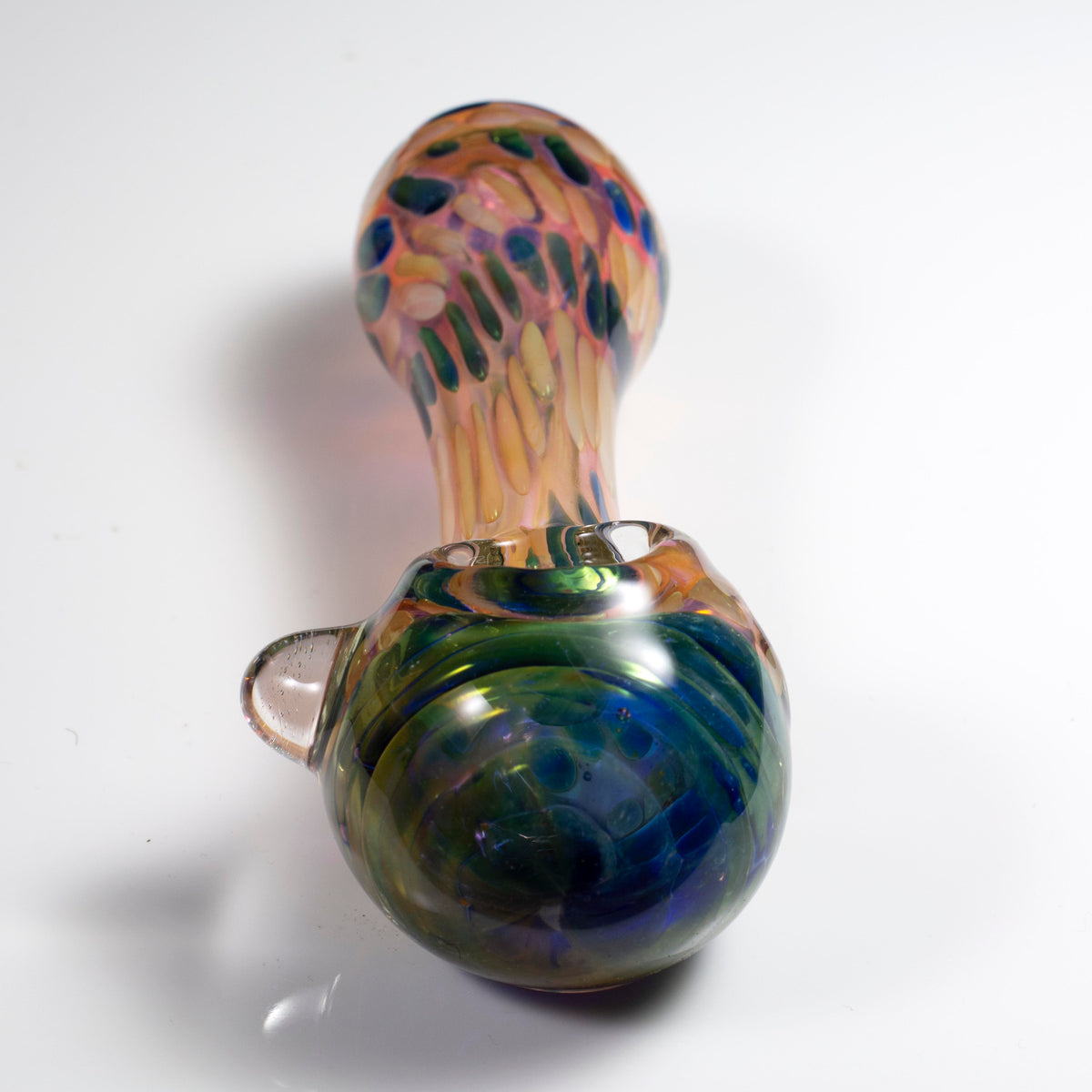 5 inch Hand Blown Glass Pipe (P24) Polykarmatic
