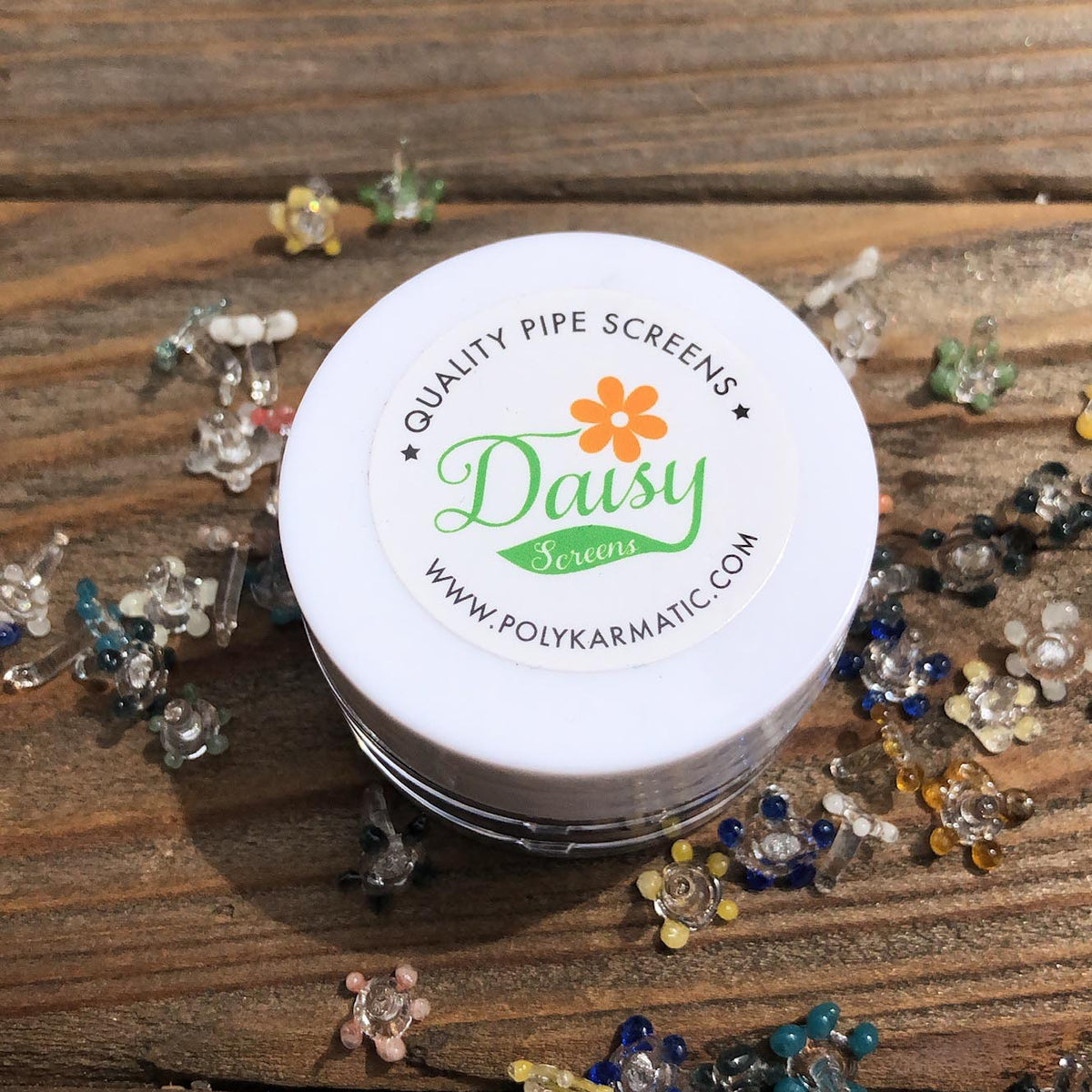 Daisy Glass Screens (25ct.) Polykarmatic