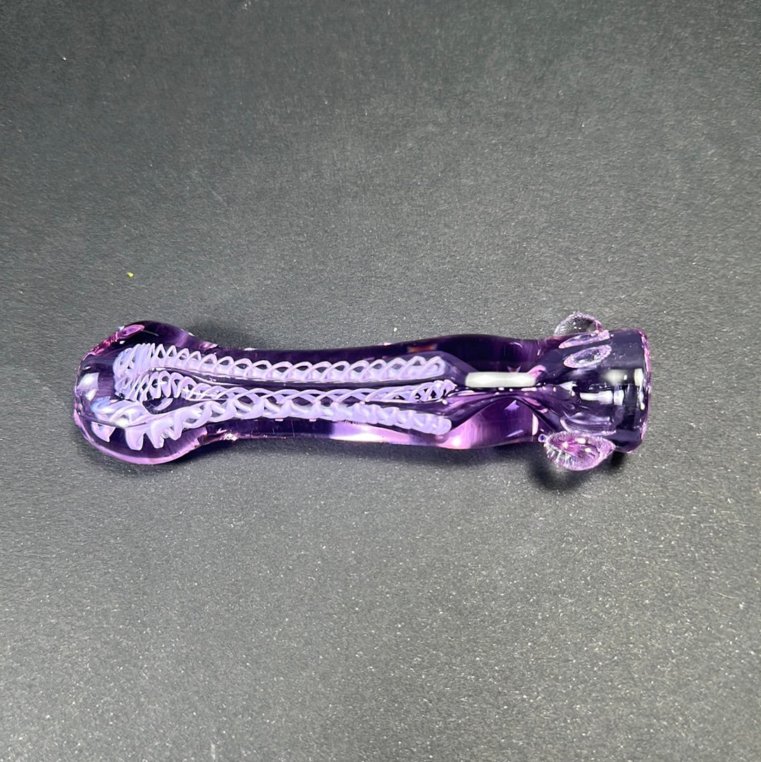 4 inch Glass Chillum One hitters (OH6) – Polykarmatic