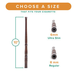 long cigarette holder called Handmade, Regular Cigarettes, Cigarette, Wooden Cigarette Holder, Christmas Gift but that seems impractical (especially if you dont smoke) Handcrafted 10" Long Wood Cigarette