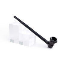 Load image into Gallery viewer, Hand Crafted Ebony Wooden Pipe 8.75&quot;