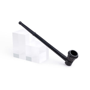 Hand Crafted Ebony Wooden Pipe 8.75