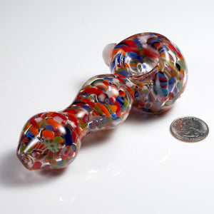 4.5 inch Hand Blown Glass Pipe (P7)