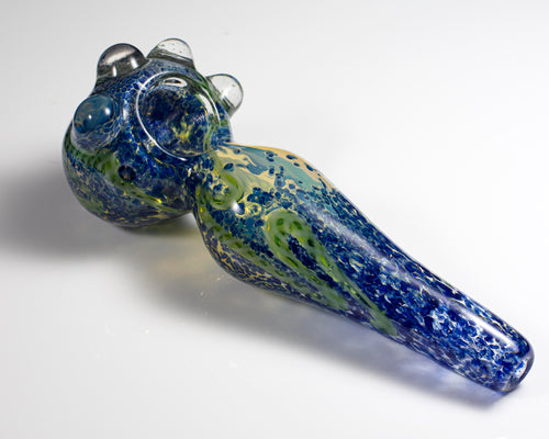 5.5 inch Hand Blown Glass Pipe (P9)