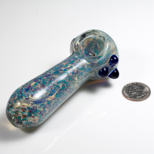 5 inch Hand Blown Glass Pipe (P21)