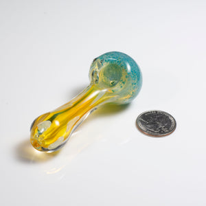 3 inch Hand Blown Glass Pipe (P3)